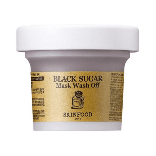 SKINFOOD Black Sugar Wash Off Mask 120g - SkincareSeoul